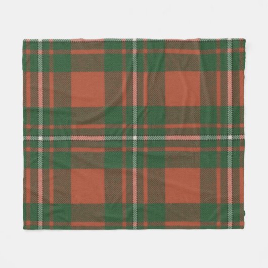 McGregor-tartan Fleece Deken (Voorkant (Horizontaal))
