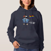 McGuffin Puffin Pride Hoodie (Voorkant)