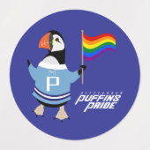 McGuffin Puffin Pride Labels (Design 2)