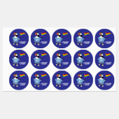 McGuffin Puffin Pride Labels (Vel)