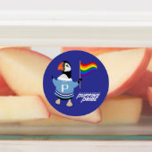 McGuffin Puffin Pride Labels (Aangebracht)