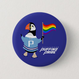 McGuffin Puffin Pride Ronde Button 5,7 Cm