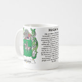 McGuire Family Coat of Arms mok (Voorkant links)