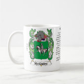 McGuire Family Coat of Arms mok (Links)