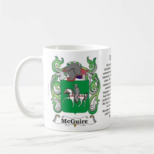 McGuire Family Coat of Arms Mok (Links)