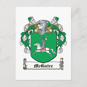 McGuire Family Crest Briefkaart