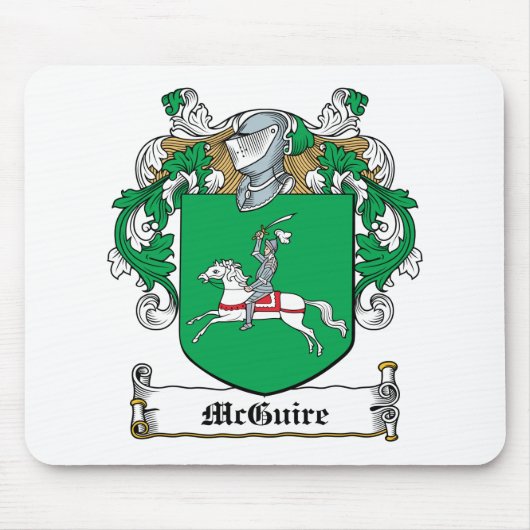 McGuire Family Crest Muismat (Voorkant)