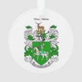 McGuire Family Crest Ornament (achterkant)