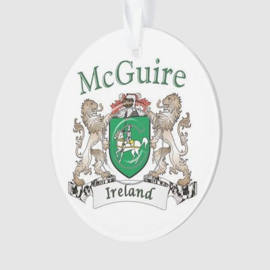 McGuire Family Crest Ornament (voorkant)
