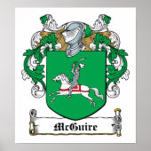 McGuire Family Crest Poster (Voorkant)