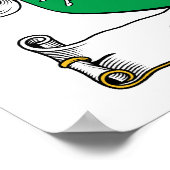 McGuire Family Crest Poster (Hoek)