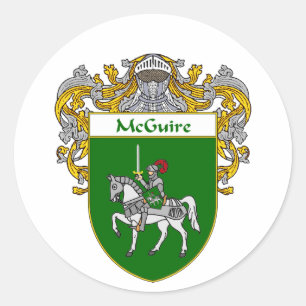 McGuire wapenstilstand (beheerd) Ronde Sticker