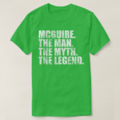 McGuireMcguire Achternaam McGuire Achternaam McGui T-shirt (Design voorkant)