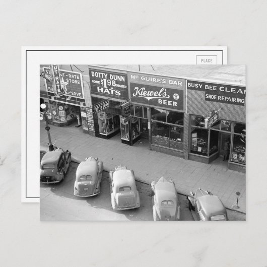 McGuire's Bar, 1940 Briefkaart (Voorkant / Achterkant)