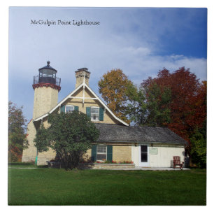 McGulpin Point Lighthouse 2011 tegel Tegeltje