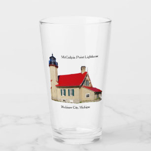 McGulpin Point Lighthouse 2019 glass Glas