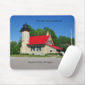 McGulpin Point Lighthouse 2019 mousepad Muismat (Met muis)