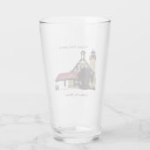 McGulpin Point Lighthouse 4 kleurenglas Glas (Achterkant)