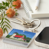 McGulpin Point Lighthouse acrylkey chain Sleutelhanger (Voorkant Rechts)