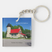 McGulpin Point Lighthouse acrylkey chain Sleutelhanger (Achterkant)