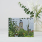 McGulpin Point Lighthouse Briefkaart (Staand voorkant)