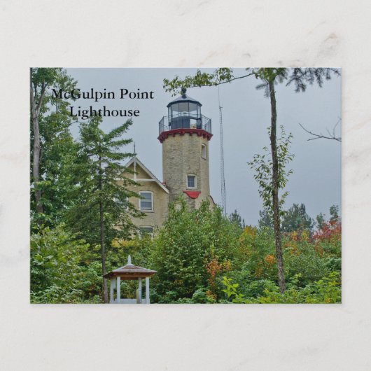 McGulpin Point Lighthouse Briefkaart (Voorkant)