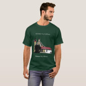 McGulpin Point Lighthouse donker T-shirt (Voorkant volledig)