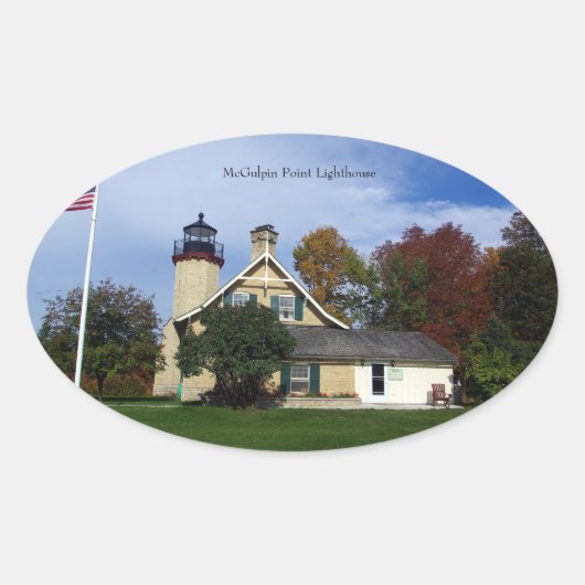 McGulpin Point Lighthouse sticker (Voorkant)