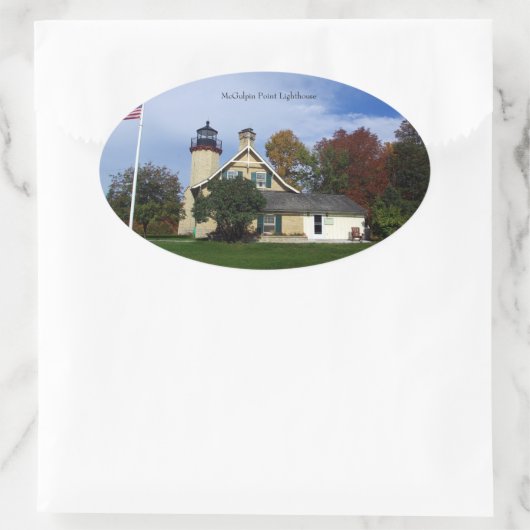 McGulpin Point Lighthouse sticker (Tas)