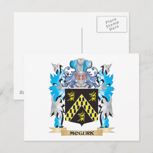 McGurk wapenstilstand - familiekust Briefkaart (Voorkant / Achterkant)