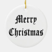 McGurk's, St. Louis, Irish Pub, kerstversiering Keramisch Ornament (Achterkant)