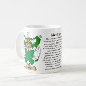 McHugh, de Oorsprong, de Betekenis en de Crest Koffiemok (Voorkant links)