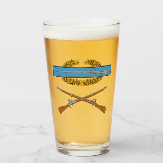 MCIB Master Combat Infantry Badge Glas (Voorkant gevuld)