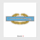 MCIB - Master Combat Infantryman Badge Sticker (Vel)