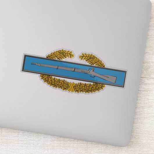 MCIB - Master Combat Infantryman Badge Sticker (Detail)