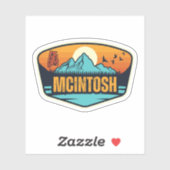 McIntosh, Alabama Sticker (Vel)