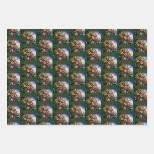 McIntosh appels op boom Natuur gepersonaliseerd Inpakpapier Vel (Voorkant)