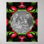 McIntosh Apples Natuur Lijst Creëer Uw eigen foto Poster (Voorkant)