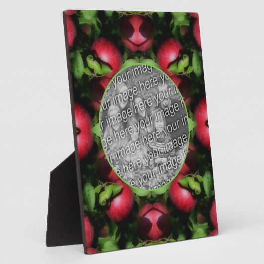 McIntosh Apples Natuur Uw eigen foto toevoegen Fotoplaat (Zijkant)