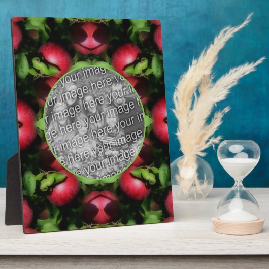 McIntosh Apples Natuur Uw eigen foto toevoegen Fotoplaat (Zijkant)