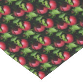 McIntosh Apples op het boompatroon van de Natuur Korte Tafelloper (Hoek)