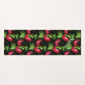 McIntosh Apples op het boompatroon van de Natuur Yogamat (Voorkant (horizontaal))