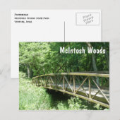 McIntosh Bossen State Park, Iowa Briefkaart (Voorkant / Achterkant)