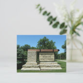 McIntosh Bossen State Park, Iowa Briefkaart (Staand voorkant)