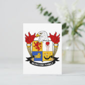 McIntosh Family Crest Briefkaart (Staand voorkant)