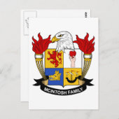 McIntosh Family Crest Briefkaart (Voorkant / Achterkant)