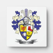 McIntosh Family Crest Coat of Arms Fotoplaat (Voorkant)