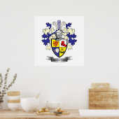 McIntosh Family Crest Coat of Arms Poster (Keuken)