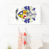 McIntosh Family Crest Coat of Arms Spandoek (Insitu)