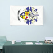McIntosh Family Crest Coat of Arms Spandoek (Beurs)